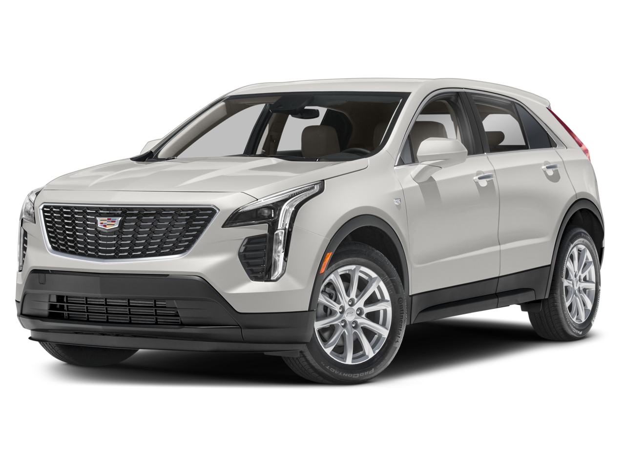 2023 Cadillac XT4 Premium Luxury in Galactic Grey Metallic — front three-quarter view
