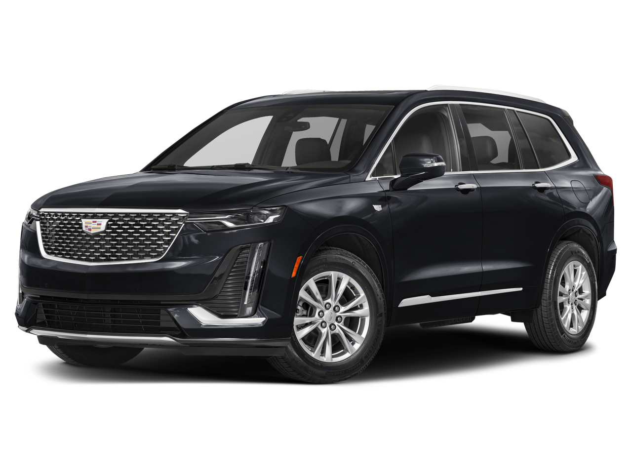 2023 Cadillac XT6 Premium Luxury in Argent Silver Metallic — front three-quarter view